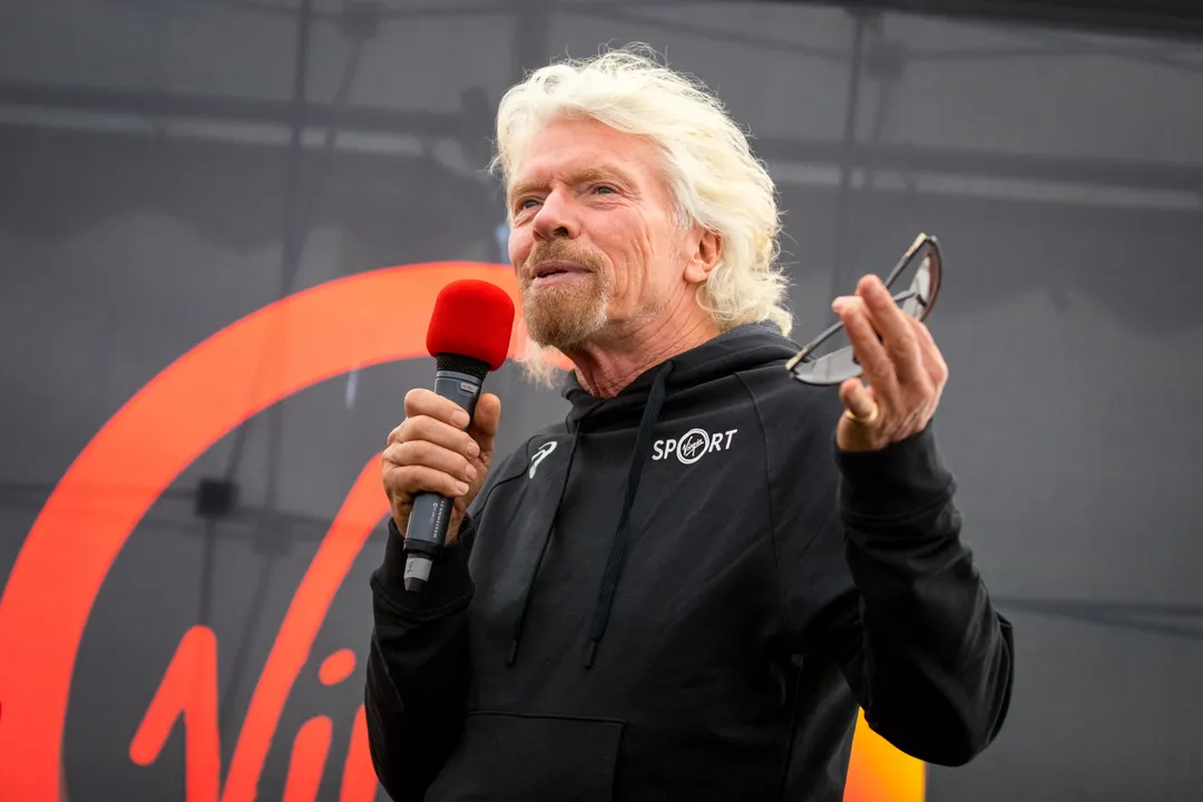 And they’re off! Sir Richard Branson welcomes crowds to inaugural Virgin Sport Festival of Fitness