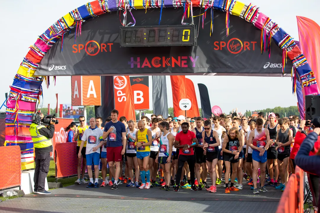 And they’re off! Sir Richard Branson welcomes crowds to inaugural Virgin Sport Festival of Fitness